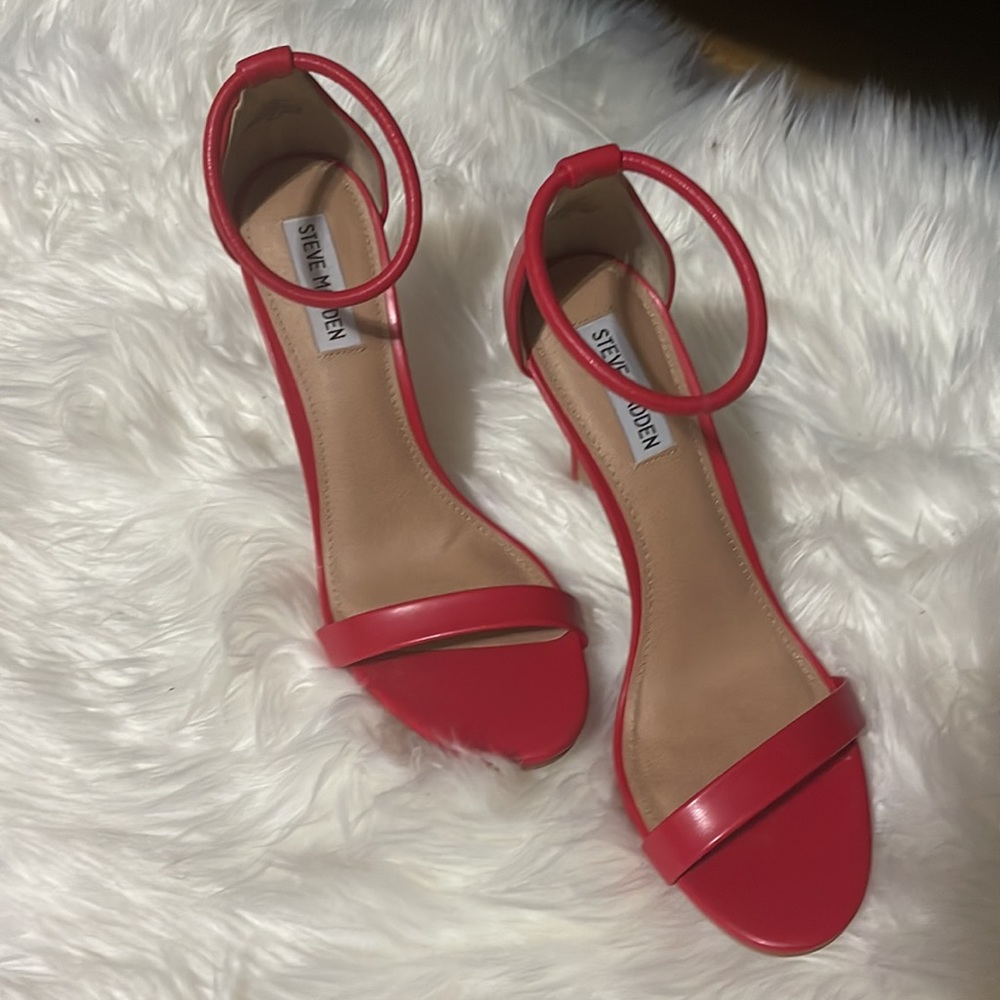 Steve Madden SOPHI sexy red 🔥hot 👡❤️